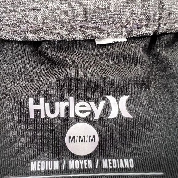 Hurley Shorts Size M Boardshorts With inner lining Pineapple Design Purple - Picture 3 of 9